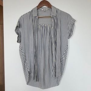 Madewell Dalton stripe central shirt size XXS